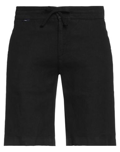 Shop 04651/a Trip In A Bag Man Shorts & Bermuda Shorts Black Size Xl Linen