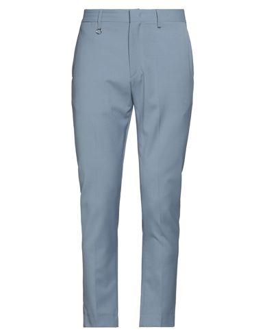 Golden Craft 1957 Man Pants Slate Blue Size 35 Polyester, Wool, Elastane