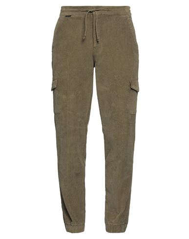 04651/a Trip In A Bag Man Pants Military Green Size M Cotton, Elastane