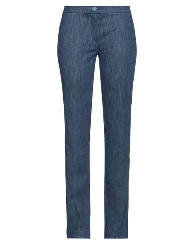 Daniela Drei Woman Jeans Blue Size 4 Cotton, Elastane