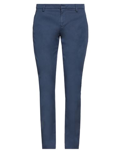 Dondup Man Pants Blue Size 32 Cotton, Lyocell, Elastane