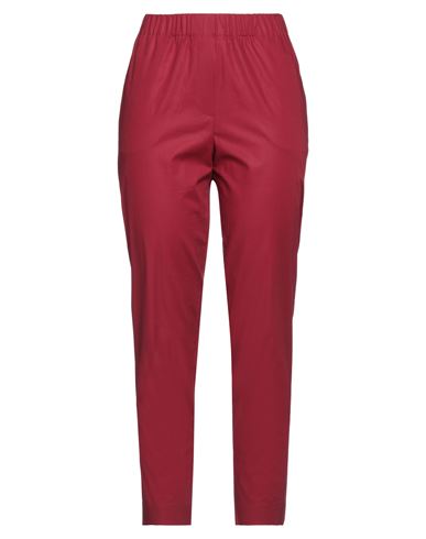 Rosso35 Woman Pants Red Size 6 Cotton, Elastane