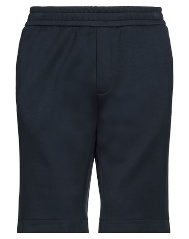 Shop Kiefermann Man Shorts & Bermuda Shorts Midnight Blue Size Xxl Viscose, Elastane, Cotton