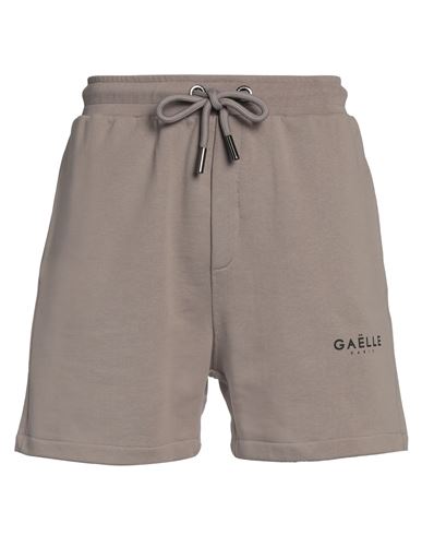 Gaelle Paris Gaëlle Paris Man Shorts & Bermuda Shorts Khaki Size M Cotton, Elastane