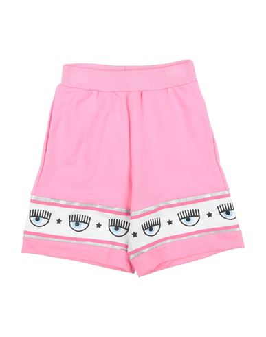Shop Chiara Ferragni Toddler Girl Shorts & Bermuda Shorts Pink Size 6 Cotton, Elastane