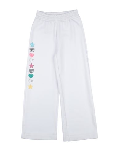Chiara Ferragni Cf Embroidery Fleece Joggers In White