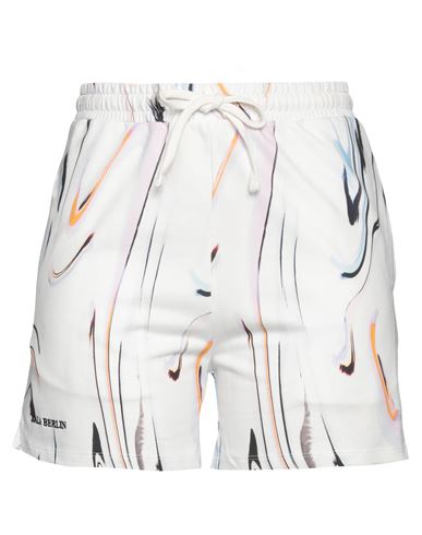 Shop Lala Berlin Woman Shorts & Bermuda Shorts White Size M Cotton