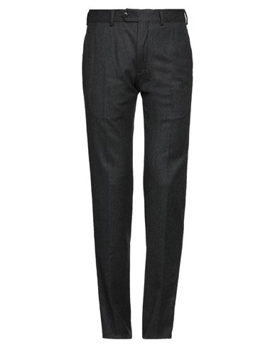 Caruso Man Pants Black Size 34 Wool In Grey
