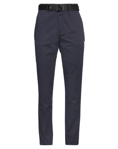 Calvin Klein Man Pants Midnight Blue Size 33w-32l Cotton, Elastane In Blue