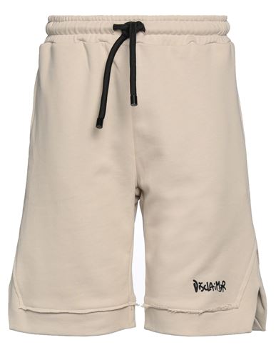 Disclaimer Man Shorts & Bermuda Shorts Beige Size S Cotton