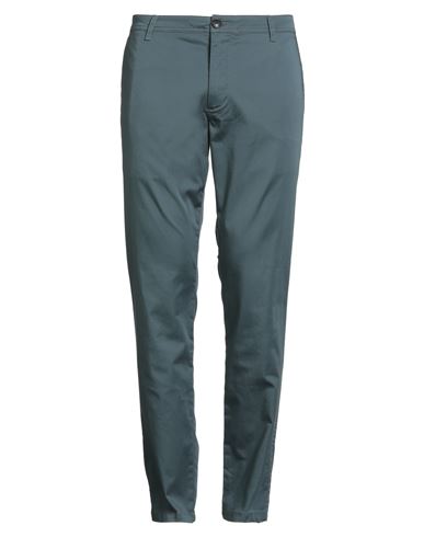 Armani Exchange Man Pants Deep Teal Size 34 Cotton, Polyester, Elastane In Blue