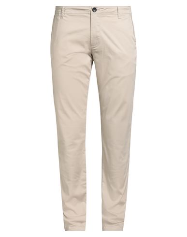 Armani Exchange Man Pants Cream Size 34 Cotton, Polyester, Elastane In Neutral