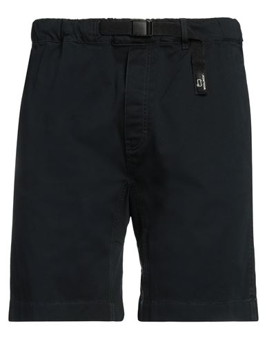 Woolrich Man Shorts & Bermuda Shorts Midnight Blue Size Xxl Cotton, Elastane