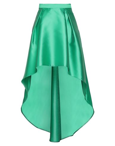 Simona Corsellini Woman Mini Skirt Green Size 8 Polyester