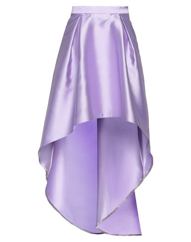 Simona Corsellini Woman Mini Skirt Light Purple Size 8 Polyester