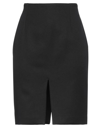 Raf Simons Woman Mini Skirt Black Size 8 Polyamide