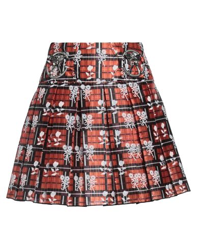 Chopova Lowena Woman Mini Skirt Orange Size M Polyester