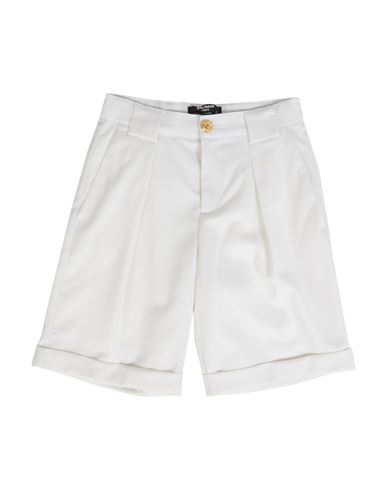 Shop Balmain Toddler Girl Shorts & Bermuda Shorts White Size 6 Virgin Wool