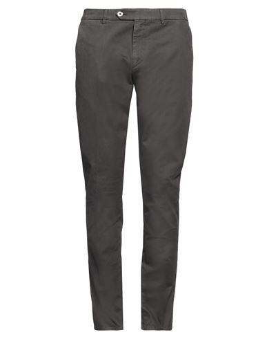 Shop Gta Il Pantalone Man Pants Lead Size 28 Cotton, Elastane In Grey