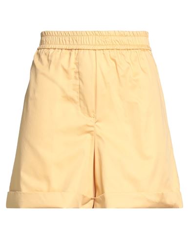 Kaos Woman Shorts & Bermuda Shorts Apricot Size 4 Cotton In Yellow
