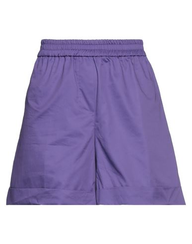 Kaos Woman Shorts & Bermuda Shorts Purple Size 2 Cotton