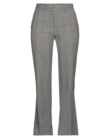 Mm6 Maison Margiela Woman Pants Light Grey Size 14 Polyester, Viscose, Elastane