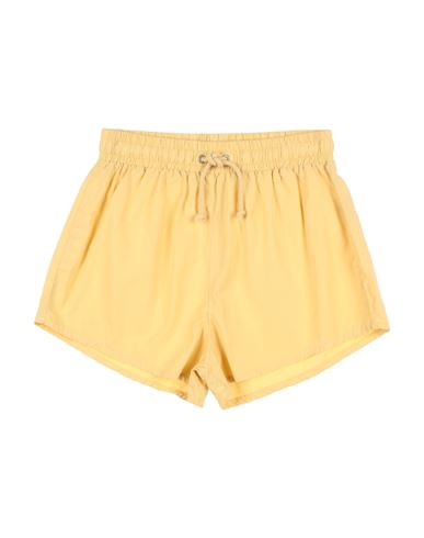 Shop The New Society Toddler Girl Shorts & Bermuda Shorts Light Yellow Size 6 Cotton