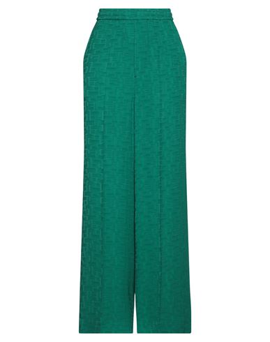 Mm6 Maison Margiela Woman Pants Green Size 10 Viscose
