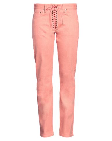 Shop Ludovic De Saint Sernin Woman Jeans Salmon Pink Size 30 Cotton