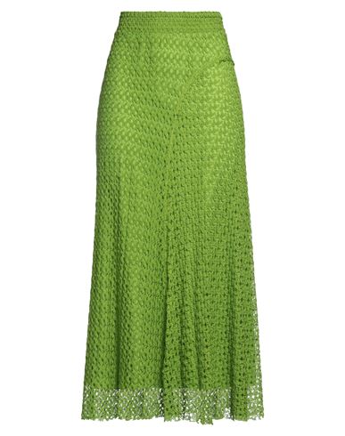 Shop Missoni Woman Midi Skirt Light Green Size 8 Viscose