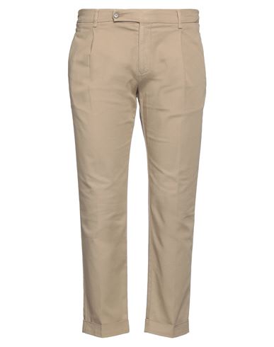 Berwich Man Pants Sand Size 38 Cotton, Lyocell, Elastane In Neutral