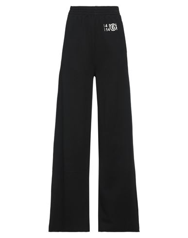 Mm6 Maison Margiela Woman Pants Black Size Xxl Cotton