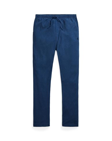 Polo Ralph Lauren Indigo-dyed Mesh Drawstring Pant Man Pants Slate Blue Size Xl Cotton
