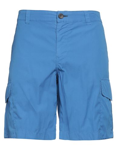 Ps By Paul Smith Ps Paul Smith Man Shorts & Bermuda Shorts Azure Size 34 Cotton, Polyamide