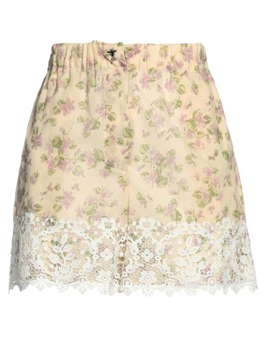 Dior Woman Shorts & Bermuda Shorts Ivory Size 4 Cotton, Polyester