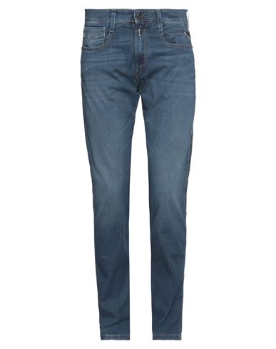 Replay Man Jeans Blue Size 31w-32l Cotton, Elastomultiester, Elastane