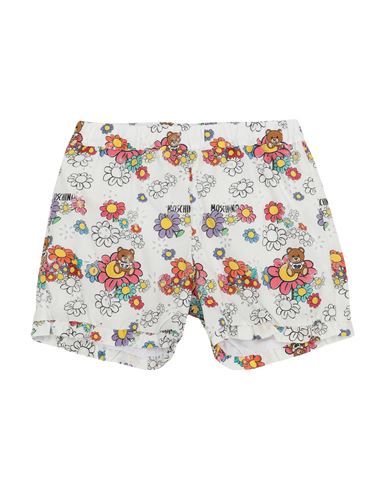 Shop Moschino Baby Toddler Girl Shorts & Bermuda Shorts White Size 3 Cotton