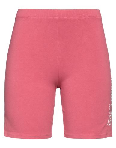 Sporty And Rich Sporty & Rich Woman Shorts & Bermuda Shorts Pastel Pink Size M Cotton, Elastane