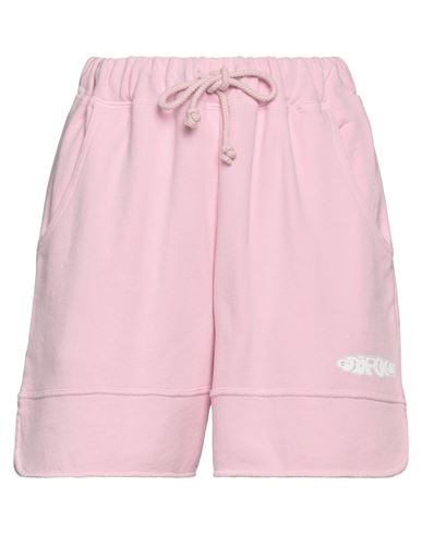 Grifoni Woman Shorts & Bermuda Shorts Pink Size S Cotton
