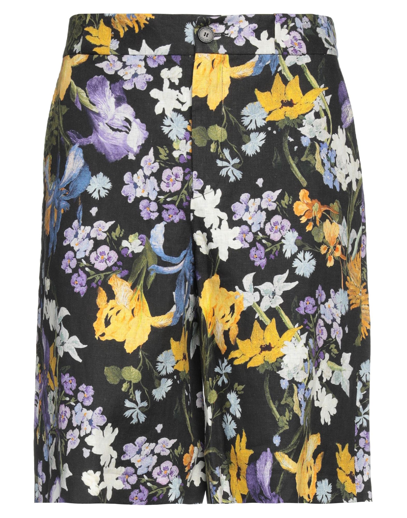 MARNI マルニ ハーフパンツ 植物柄 レーヨン マルチカラー
