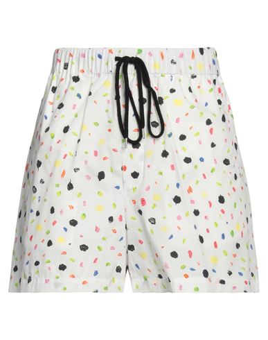 Shop Christopher Kane Woman Shorts & Bermuda Shorts White Size M Cotton