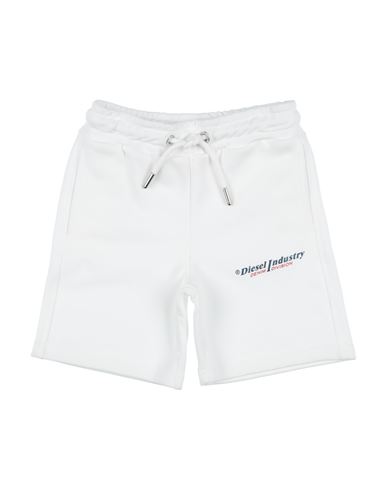 Diesel Toddler Boy Shorts & Bermuda Shorts White Size 6 Cotton In White