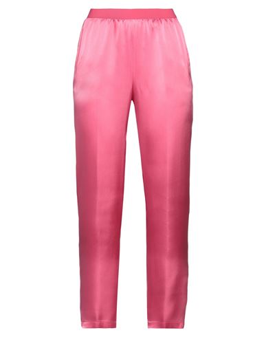 Semicouture Woman Pants Pink Size 6 Acetate, Silk