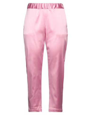 Semicouture Woman Pants Pink Size 4 Acetate, Polyamide, Elastane
