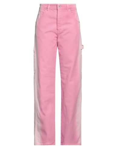 HERON PRESTON HERON PRESTON WOMAN JEANS PINK SIZE 28 COTTON 