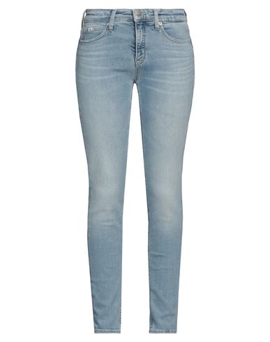 Calvin Klein Jeans Est.1978 Calvin Klein Jeans Woman Jeans Blue Size 31w-32l Cotton, Elastomultiester, Elastane