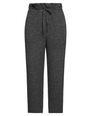 Le 17 Septembre Woman Pants Lead Size 6 Wool, Polyamide, Polyester In Grey