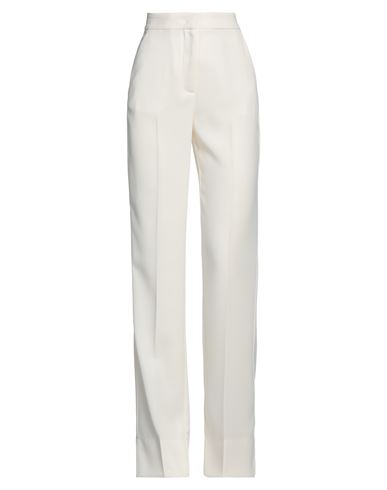 Pinko Woman Pants Ivory Size 6 Polyester In White