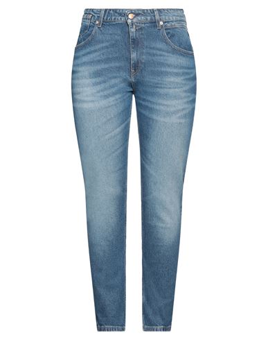 Replay Woman Jeans Blue Size 32w-30l Cotton, Lyocell, Elastane