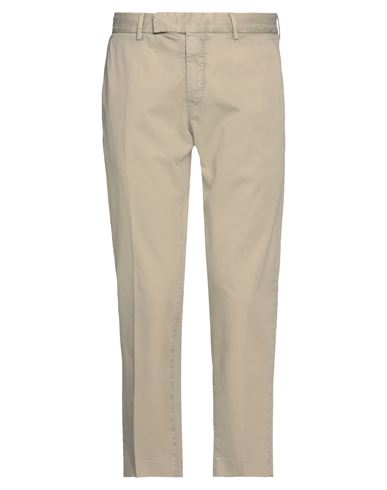 Pt Torino Man Pants Beige Size 32 Cotton, Linen, Elastane